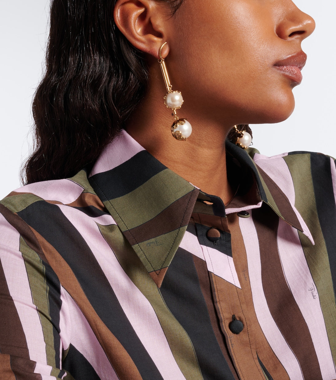 Pucci - Chandelier embellished drop earrings
