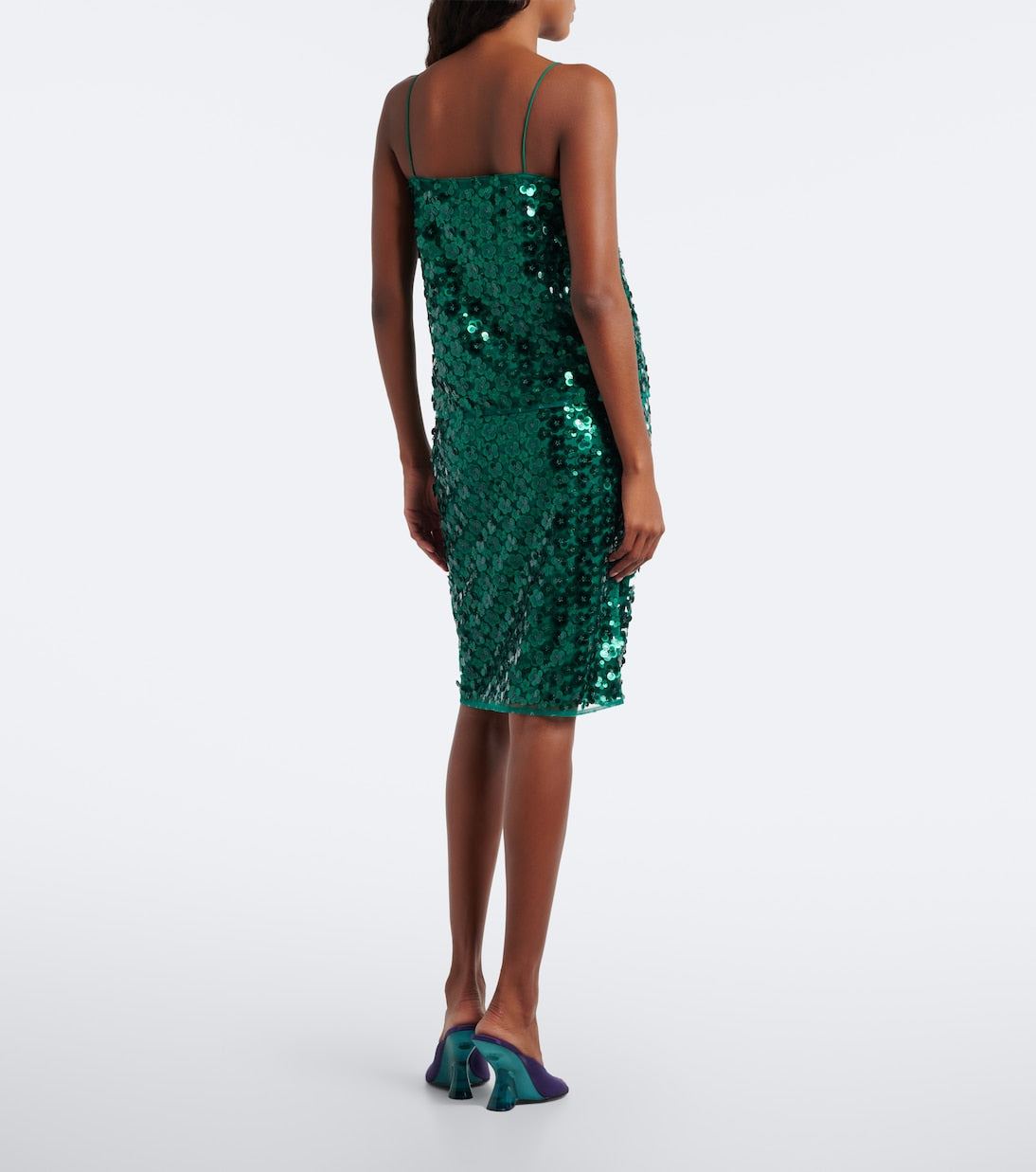 Rotate - Sequined midi skirt