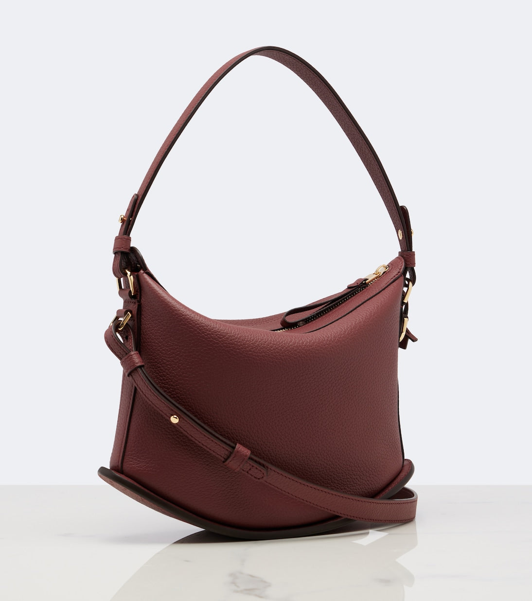 Delvaux - Pin Swing Medium leather shoulder bag