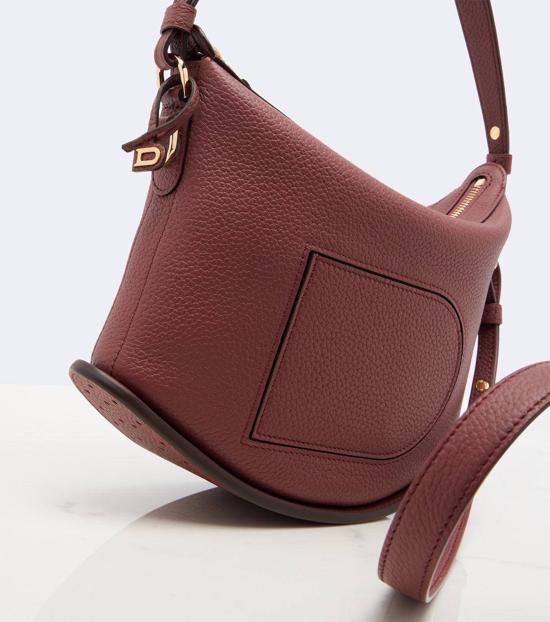 Delvaux - Pin Swing Medium leather shoulder bag