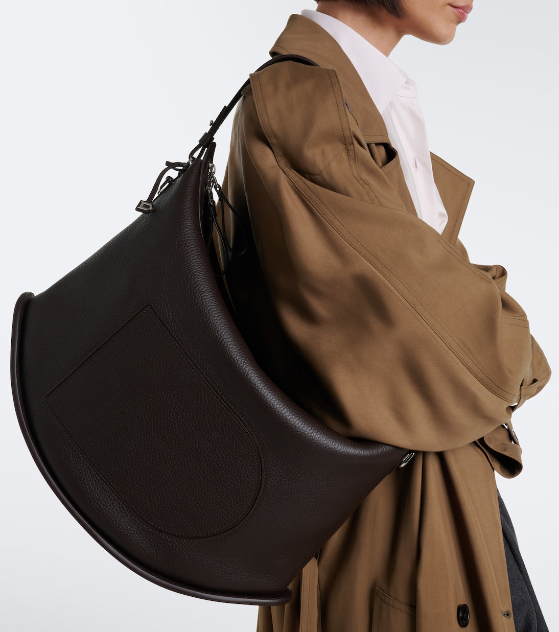 Delvaux - Pin Swing XL leather shoulder bag