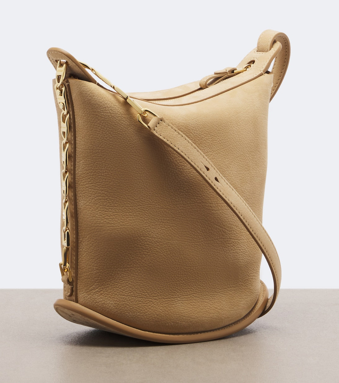 Delvaux - Pin Twist Small leather crossbody bag