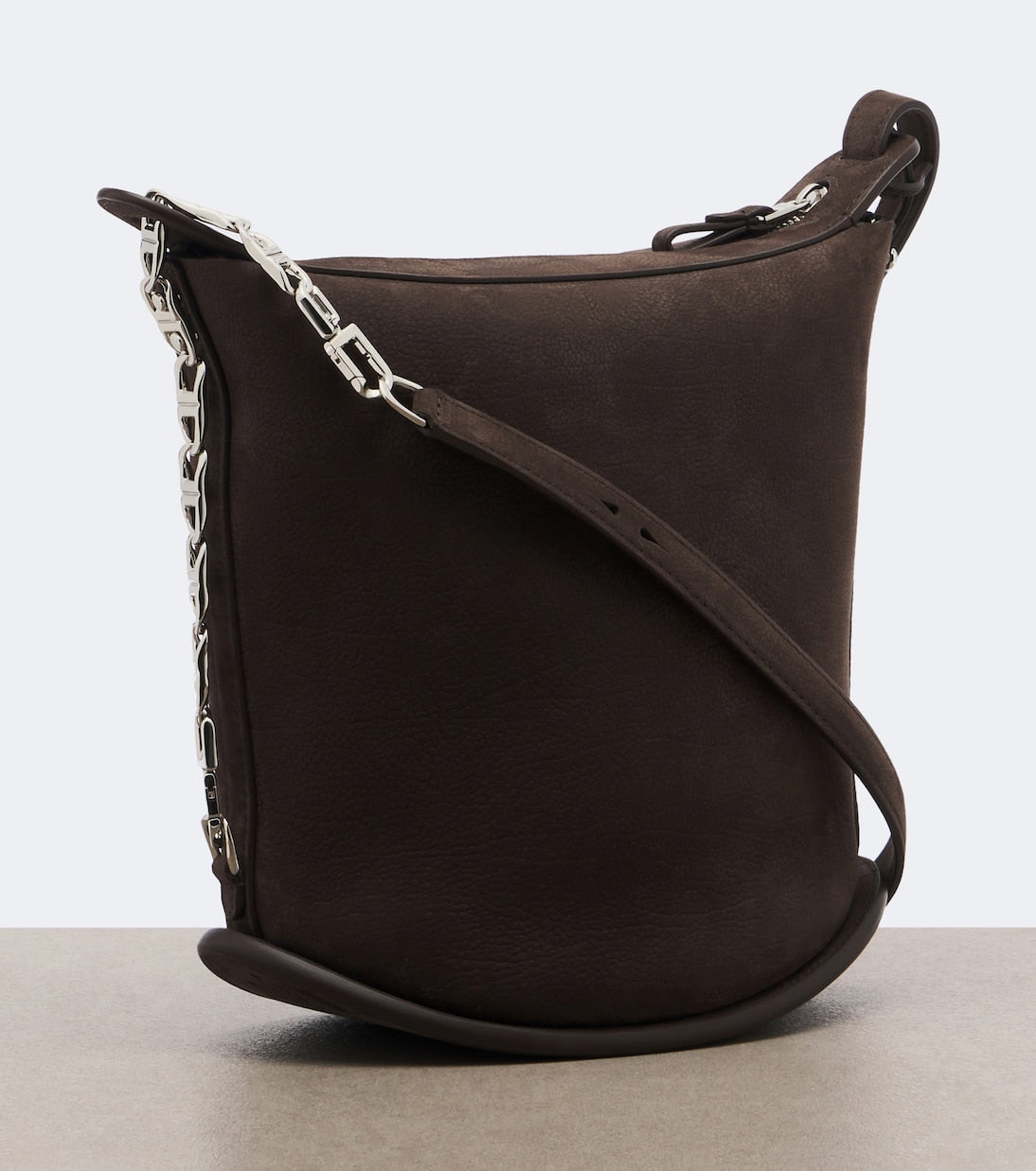 Delvaux - Pin Twist Small leather crossbody bag