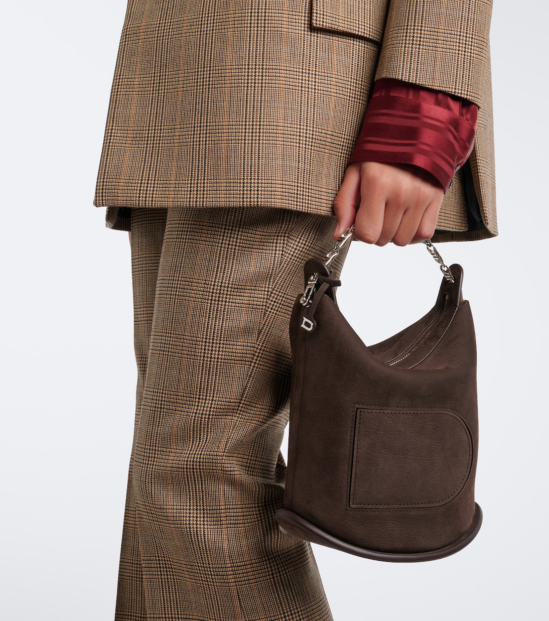 Delvaux - Pin Twist Small leather crossbody bag