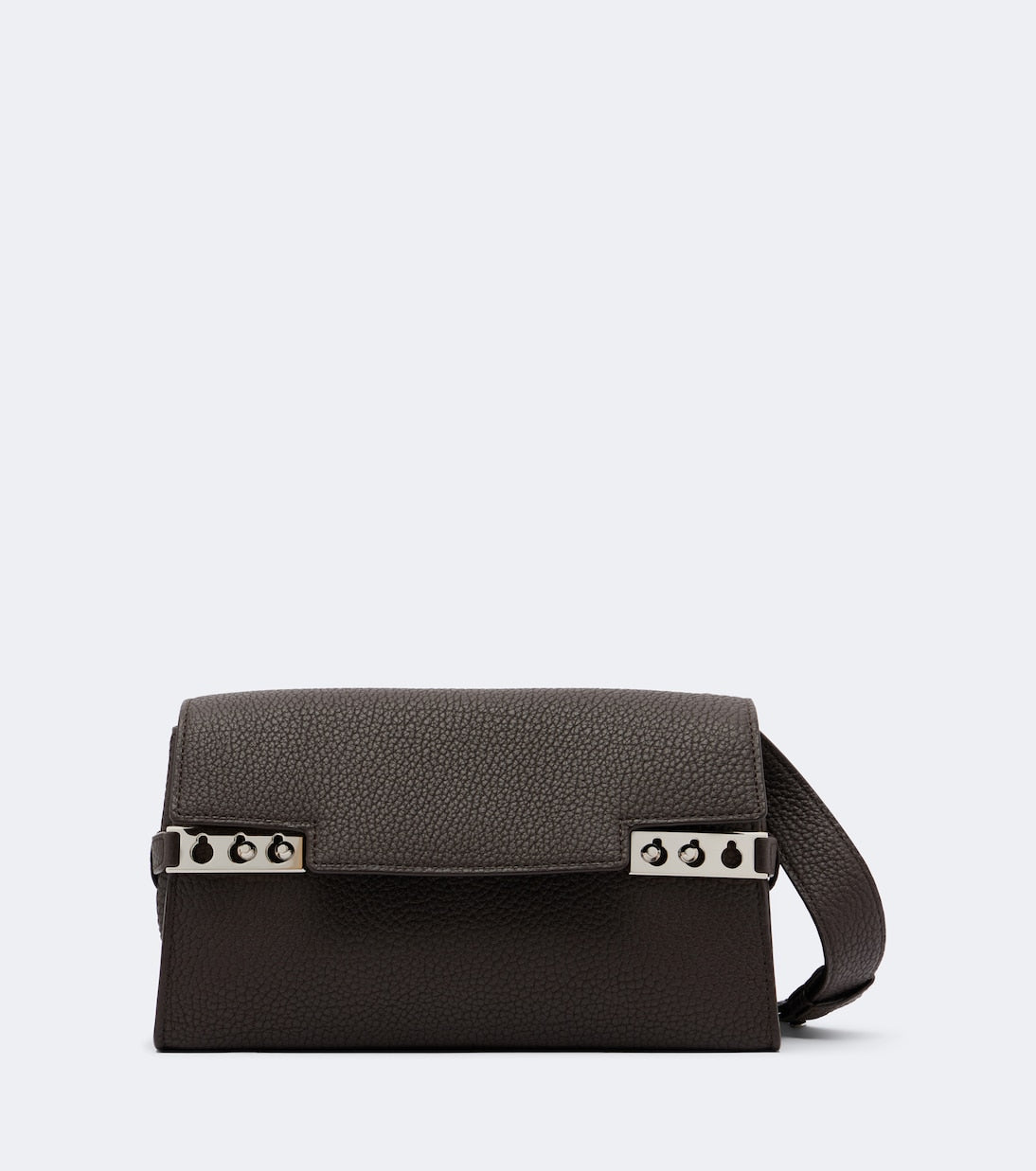 Delvaux - Tempête City Small leather crossbody bag