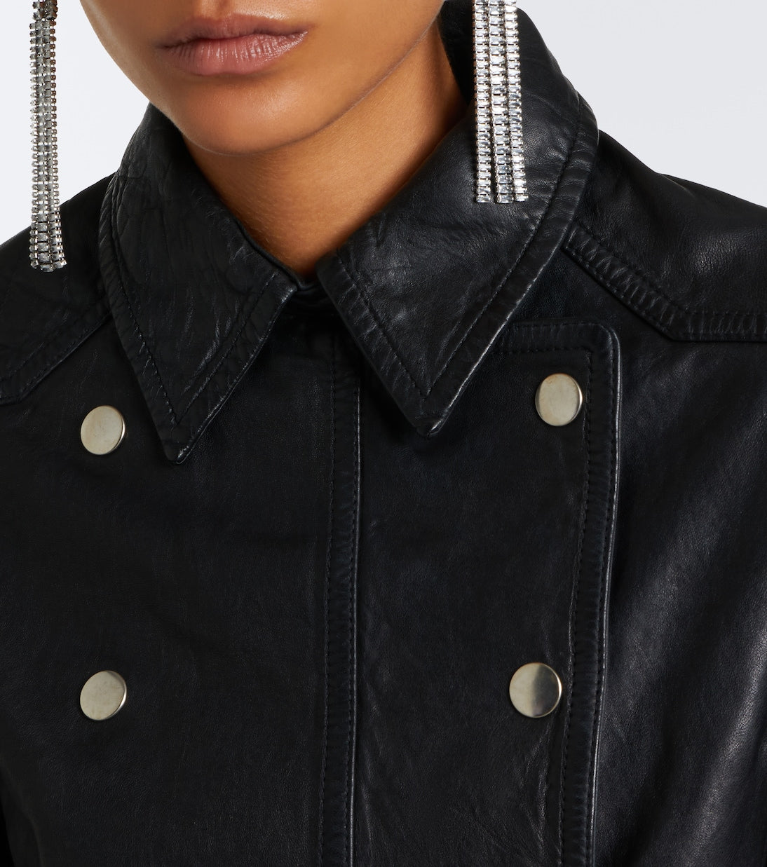 Isabel Marant - Valdy leather shirt