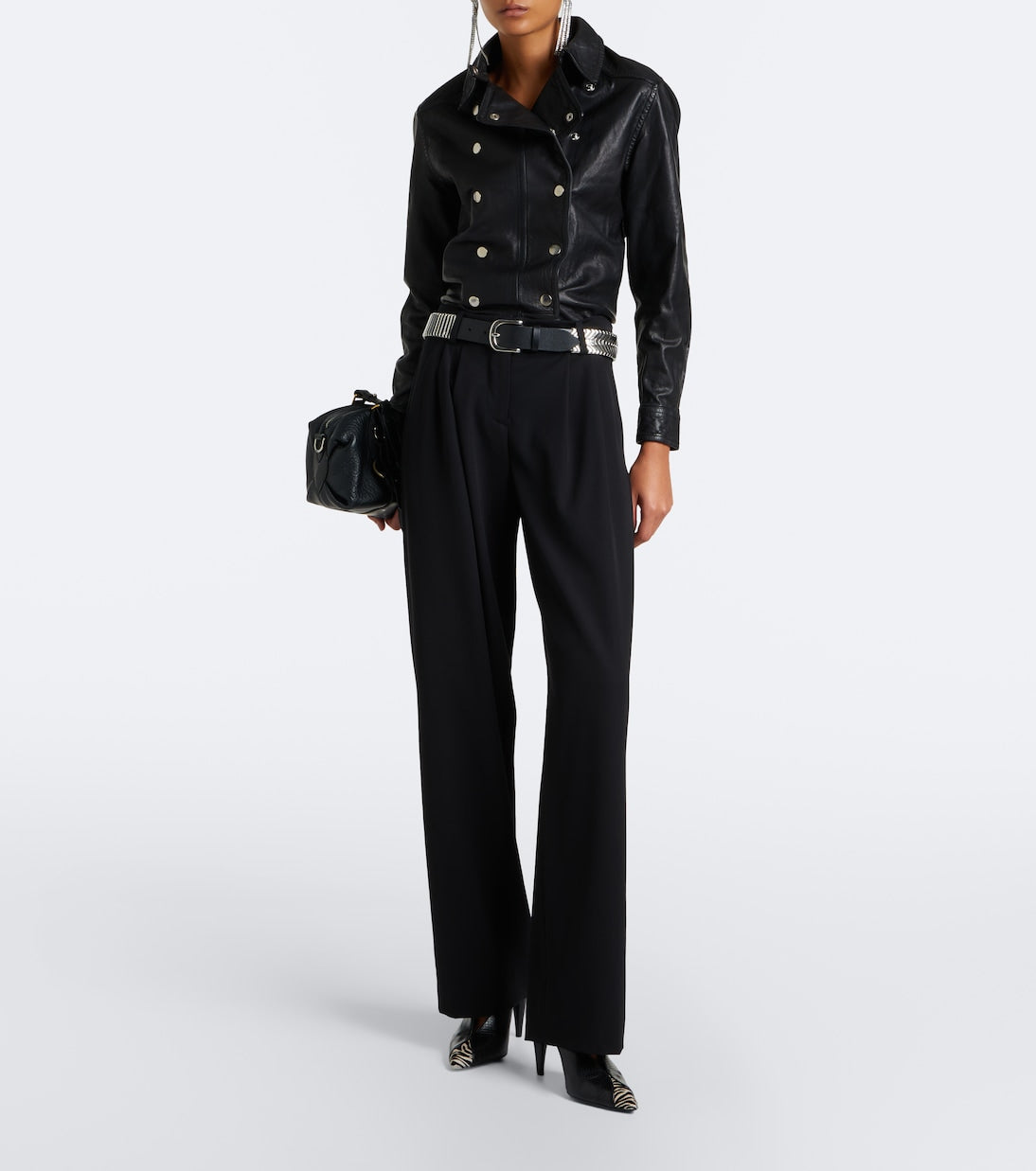 Isabel Marant - Valdy leather shirt