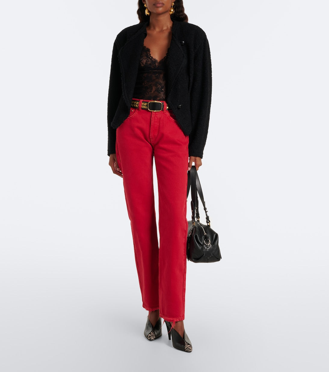 Isabel Marant - Daya distressed slim jeans