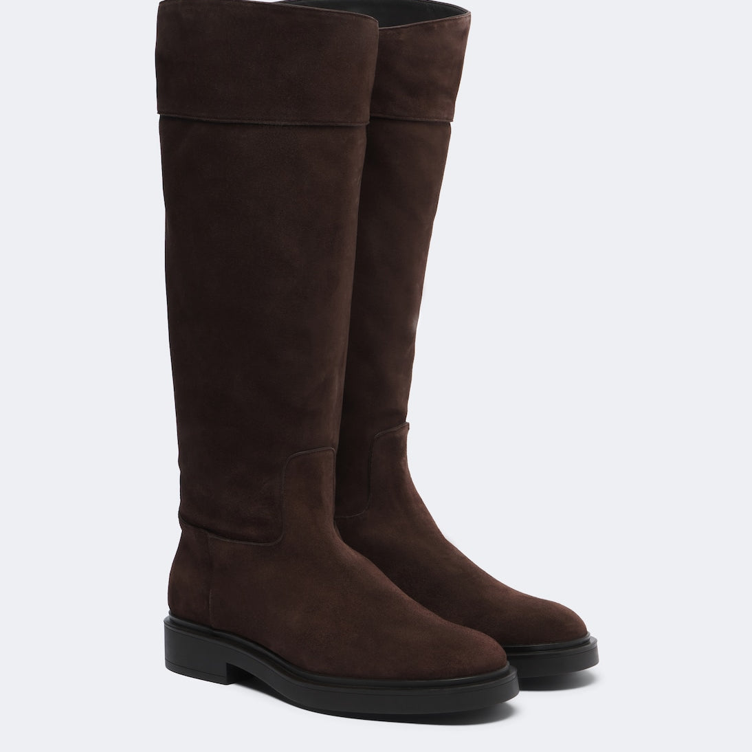 Aquazzura - Ride suede knee-high boots