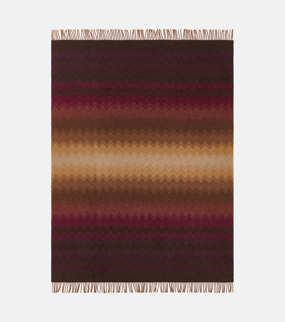 Missoni - Anemone fringed wool-blend throw