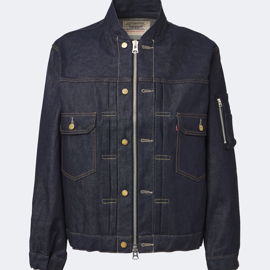 Sacai - Denim bomber jacket