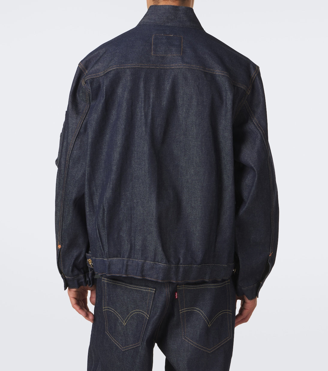 Sacai - Denim bomber jacket