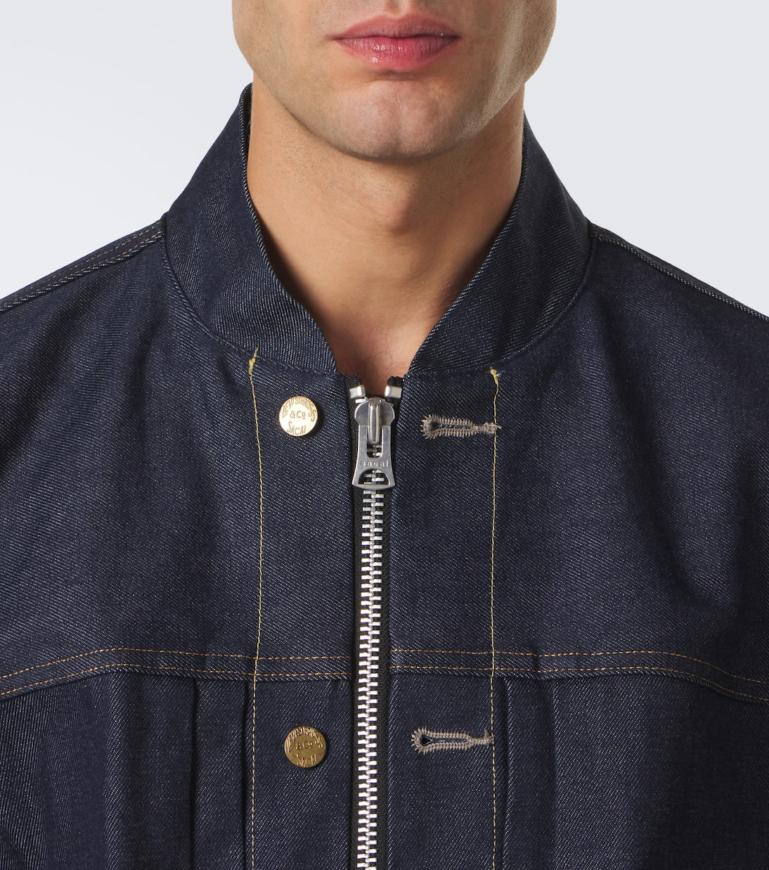 Sacai - Denim bomber jacket