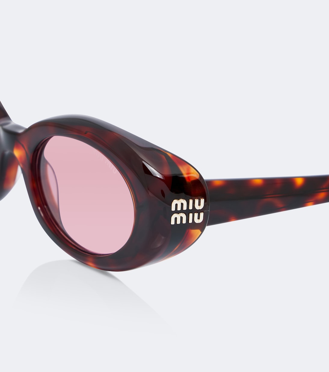 Miu Miu - Rêverie oval sunglasses