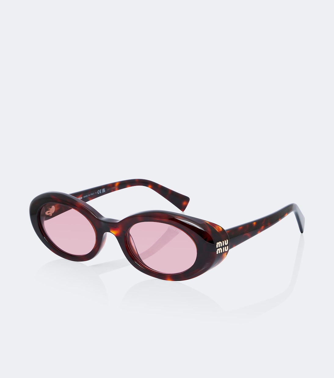 Miu Miu - Rêverie oval sunglasses