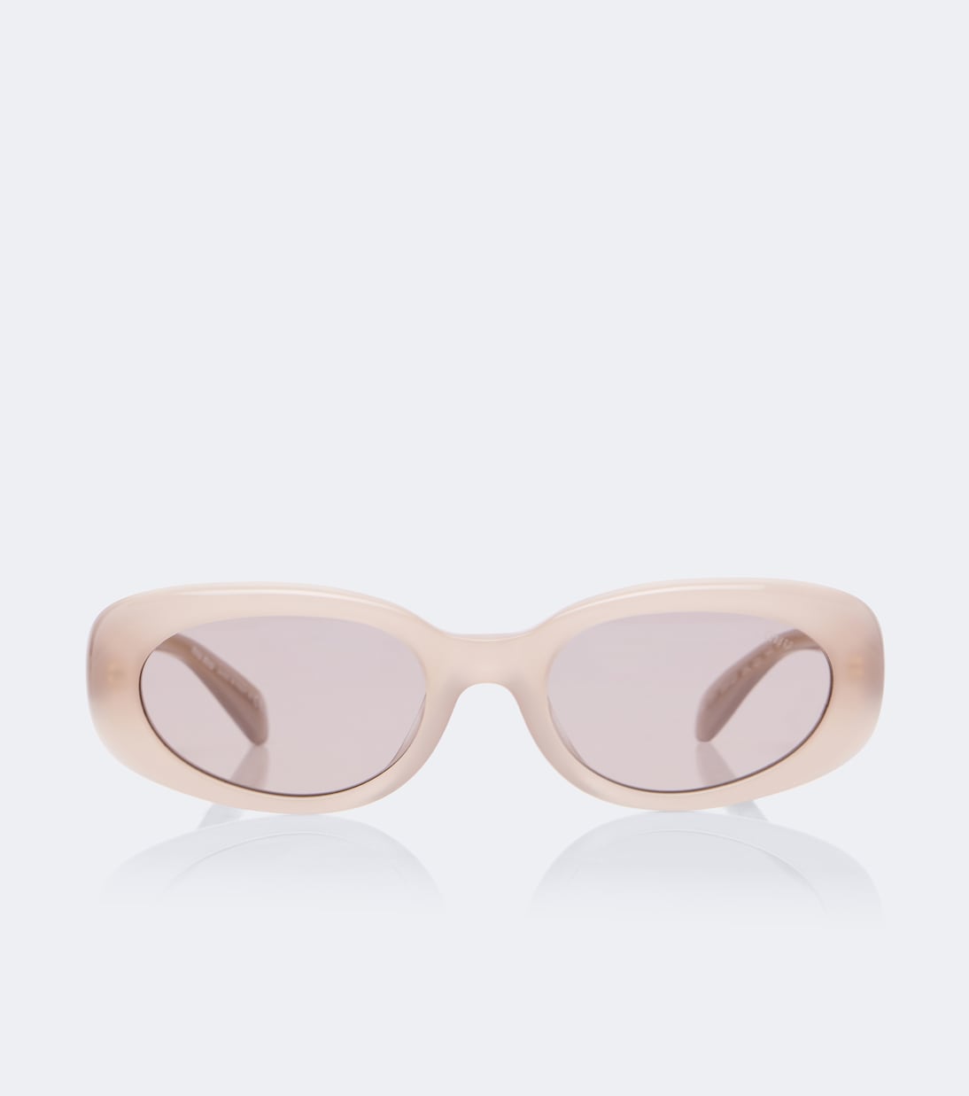 Miu Miu - Signature oval sunglasses