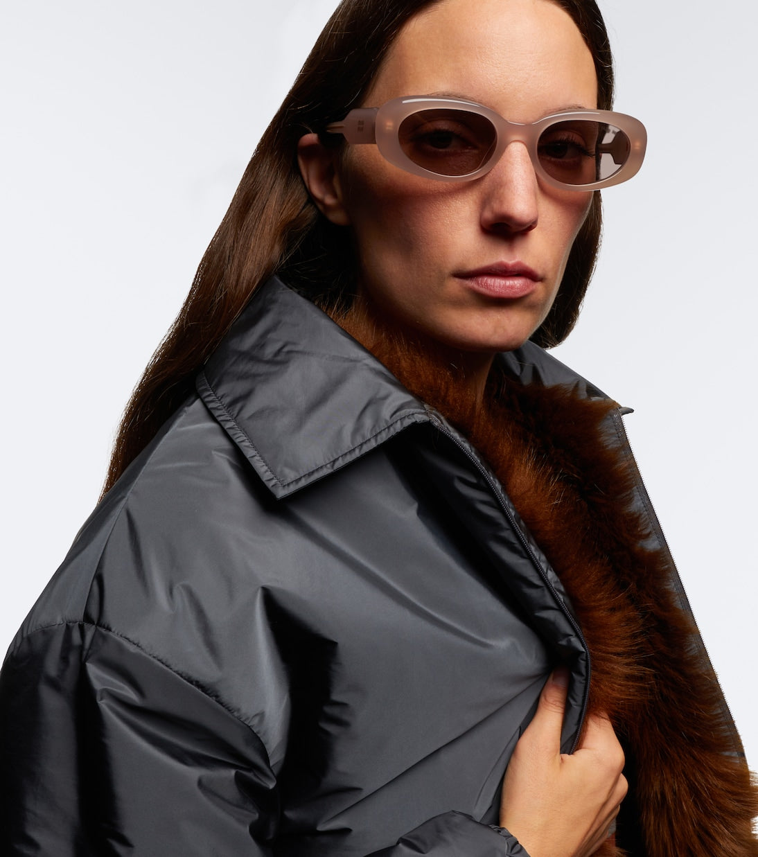 Miu Miu - Signature oval sunglasses