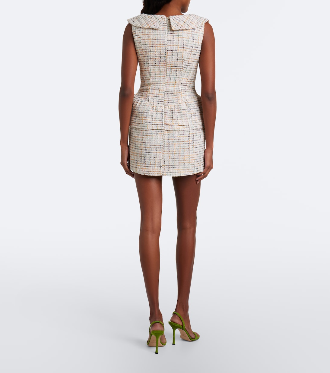 Shushu/Tong - Cotton-blend tweed minidress
