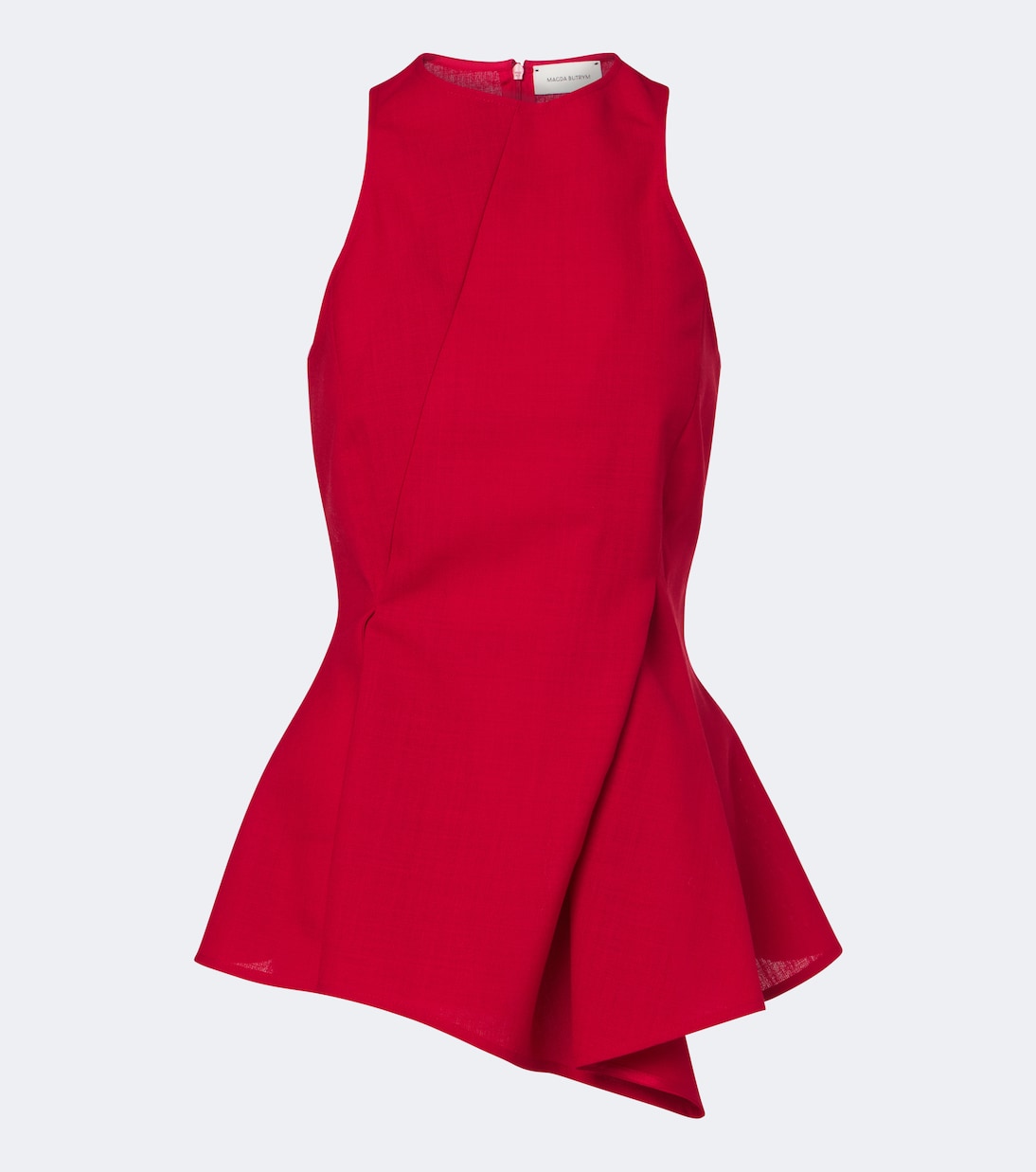 Magda Butrym - Asymmetric virgin wool top