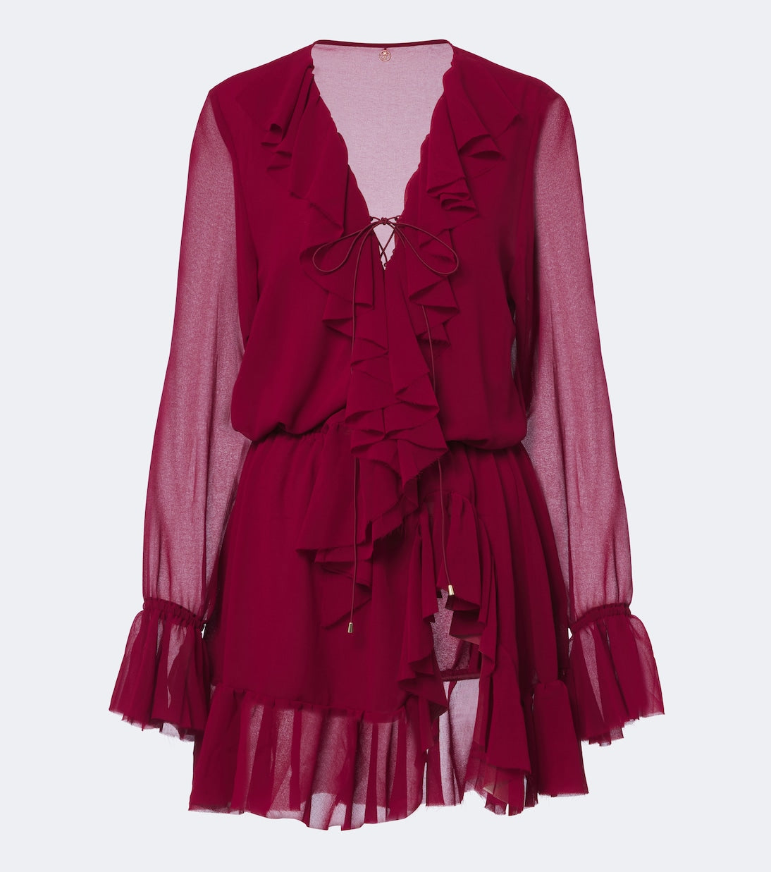Bananhot - Bellen ruffled minidress