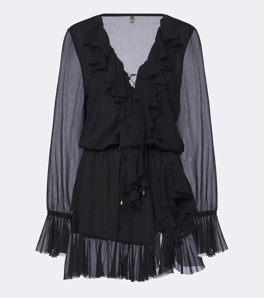 Bananhot - Bellen ruffled minidress