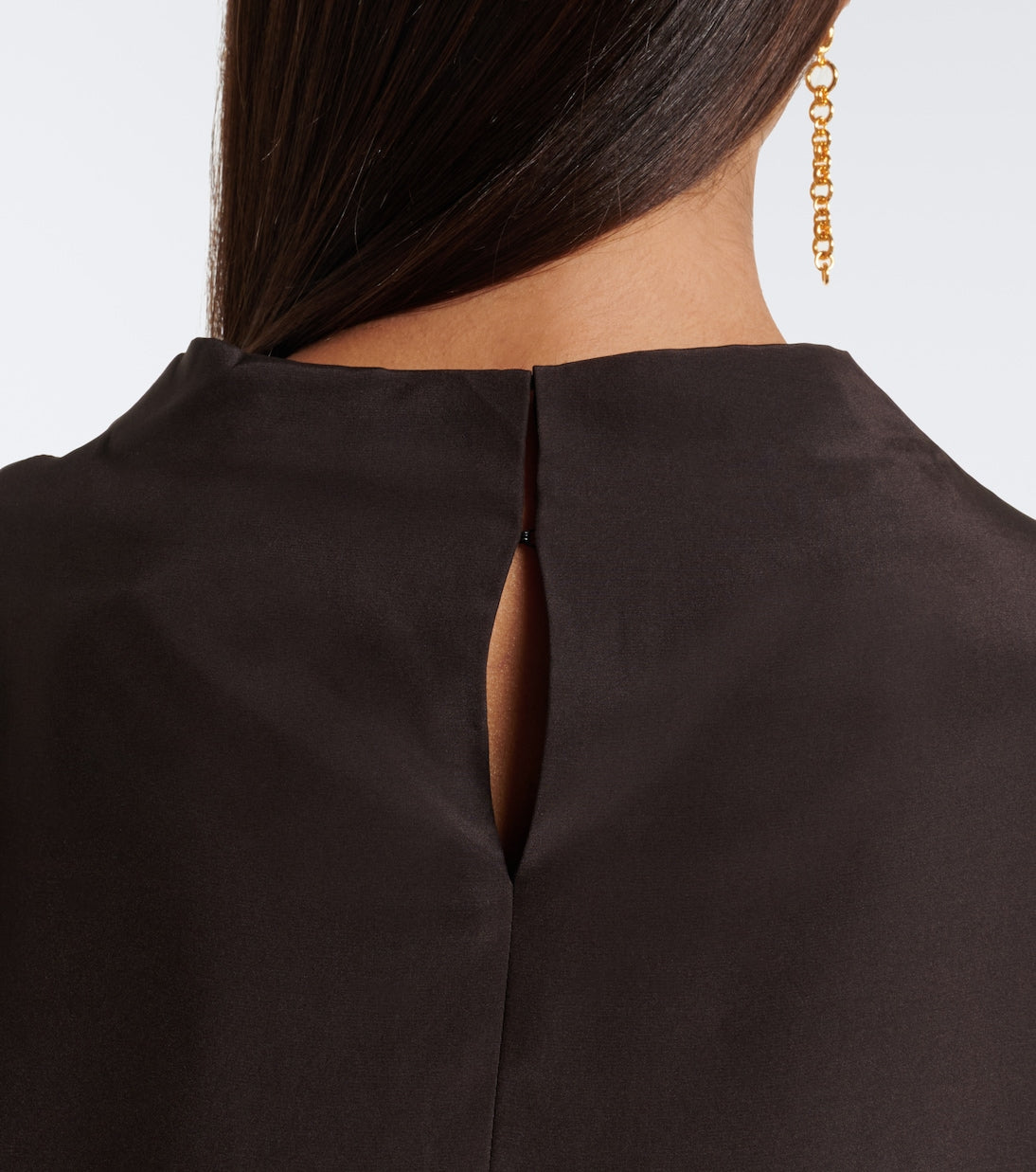 SIR - Printed silk satin minidress