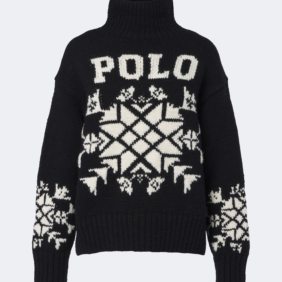 Polo Ralph Lauren - Intarsia wool turtleneck sweater