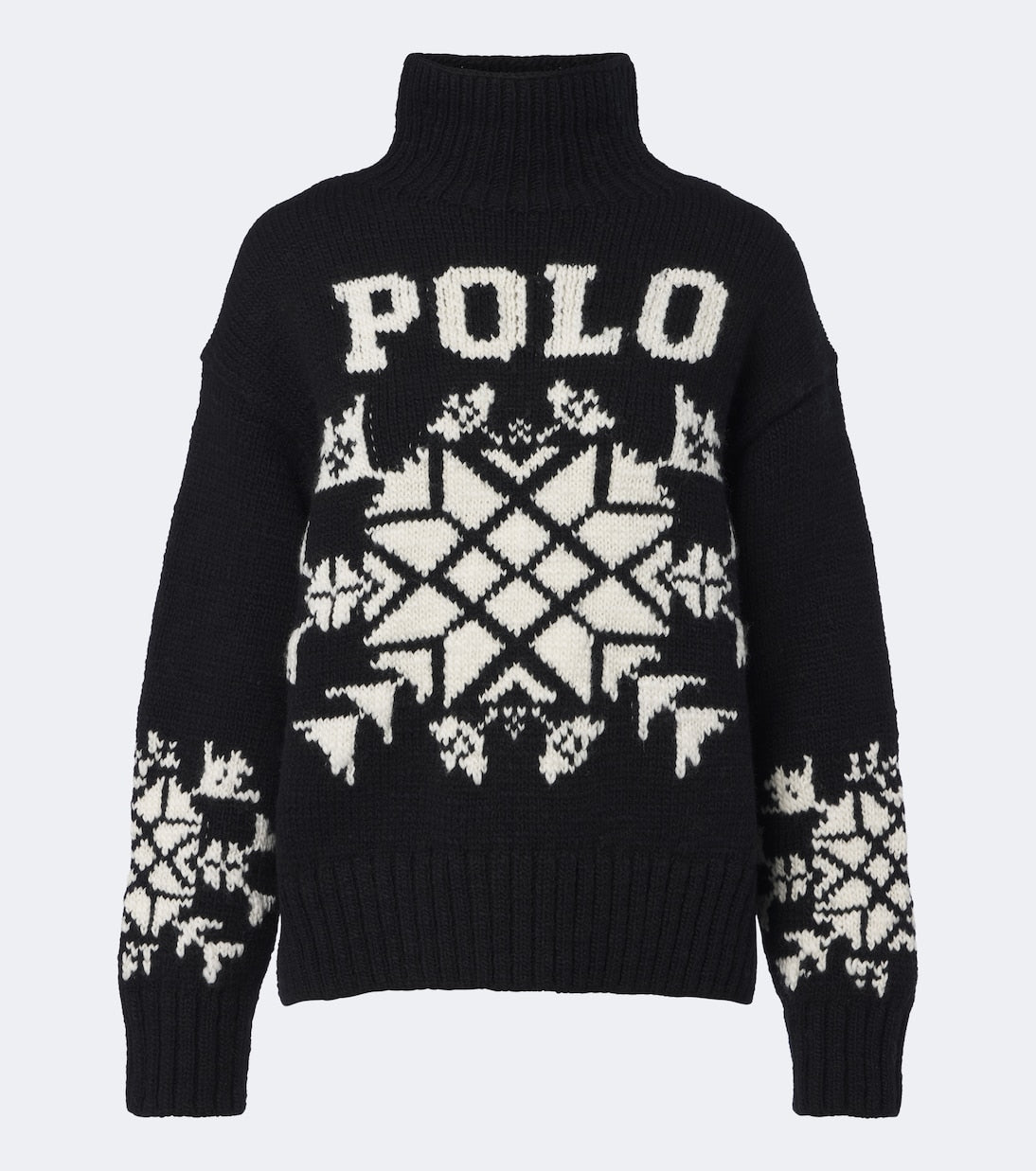 Polo Ralph Lauren - Intarsia wool turtleneck sweater
