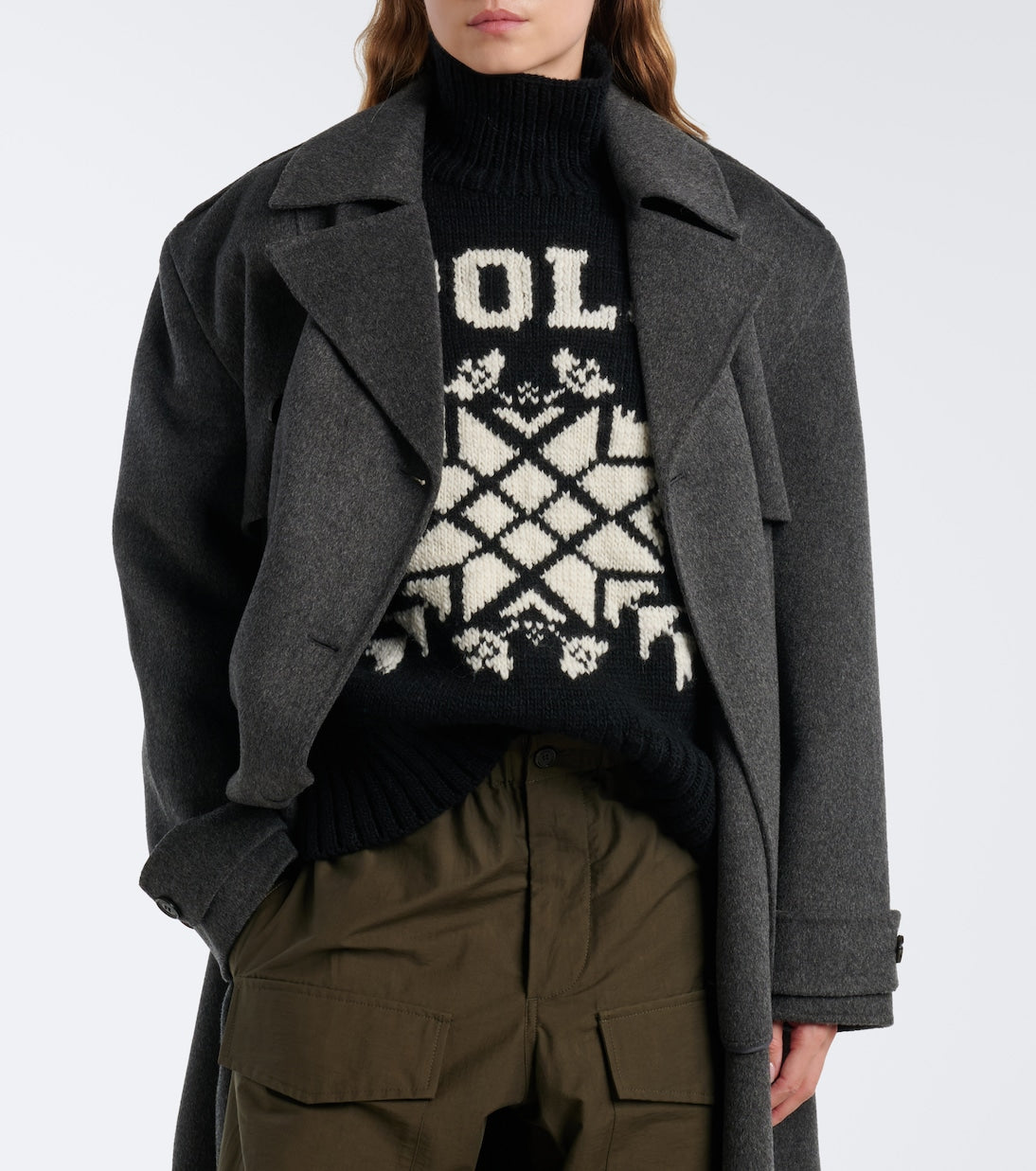 Polo Ralph Lauren - Intarsia wool turtleneck sweater