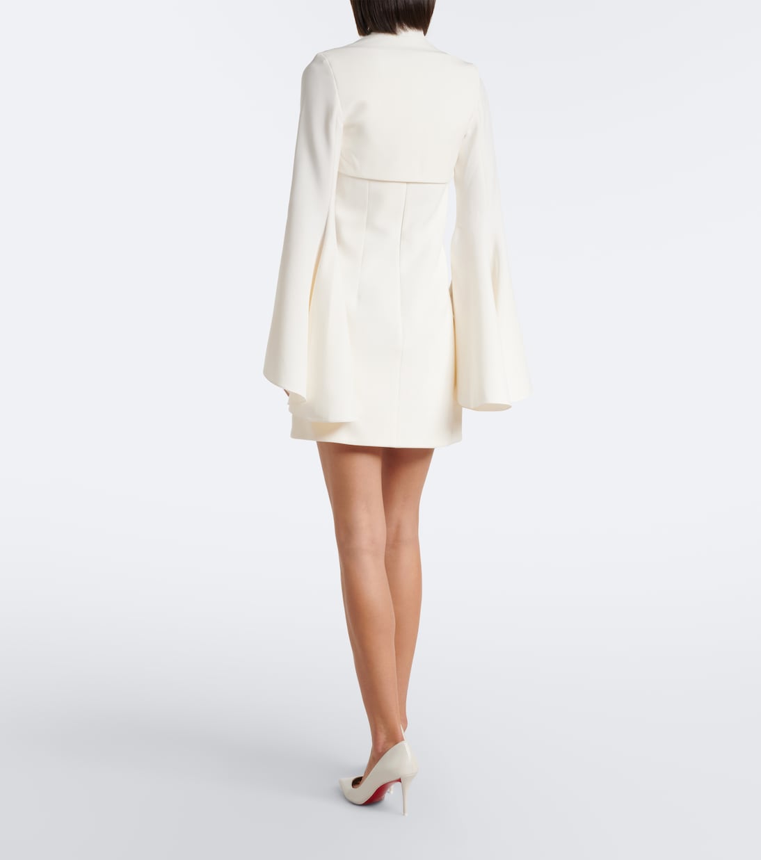 Safiyaa - Bridal Fran embellished crêpe minidress