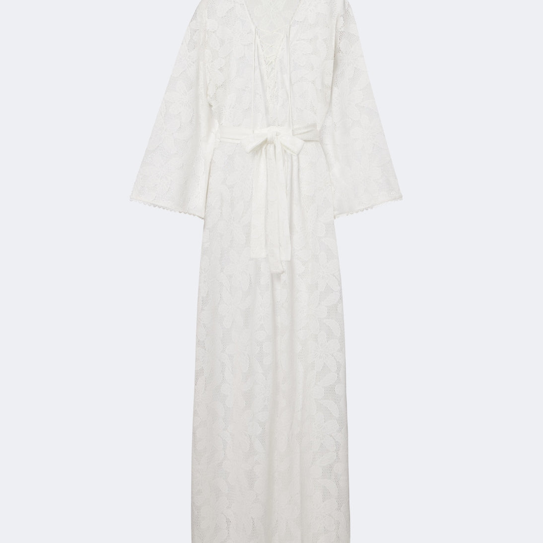 Melissa Odabash - Nina floral sheer lace kaftan