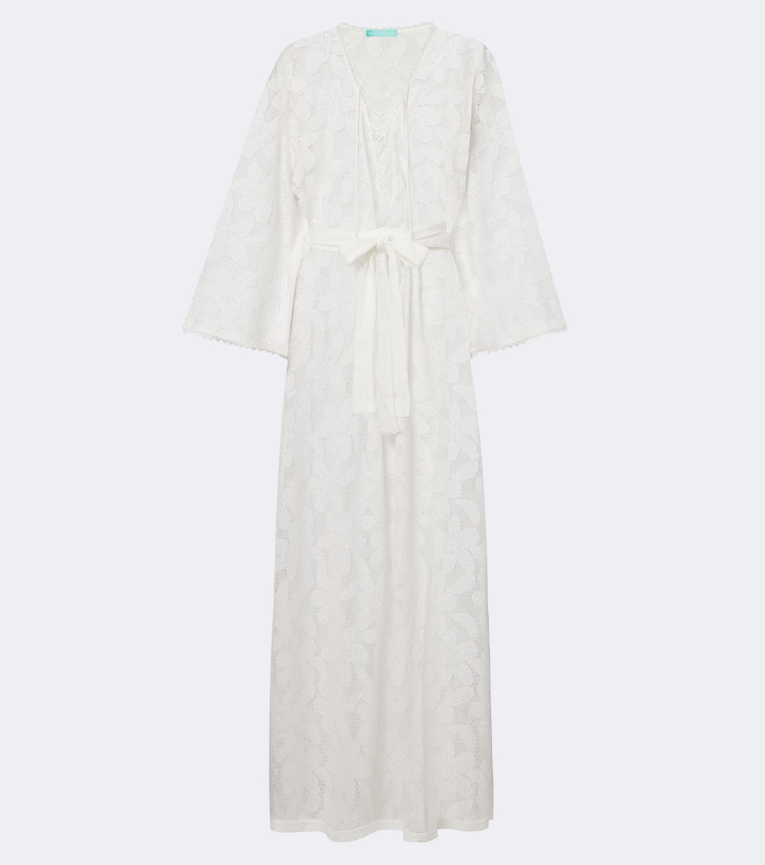 Melissa Odabash - Nina floral sheer lace kaftan
