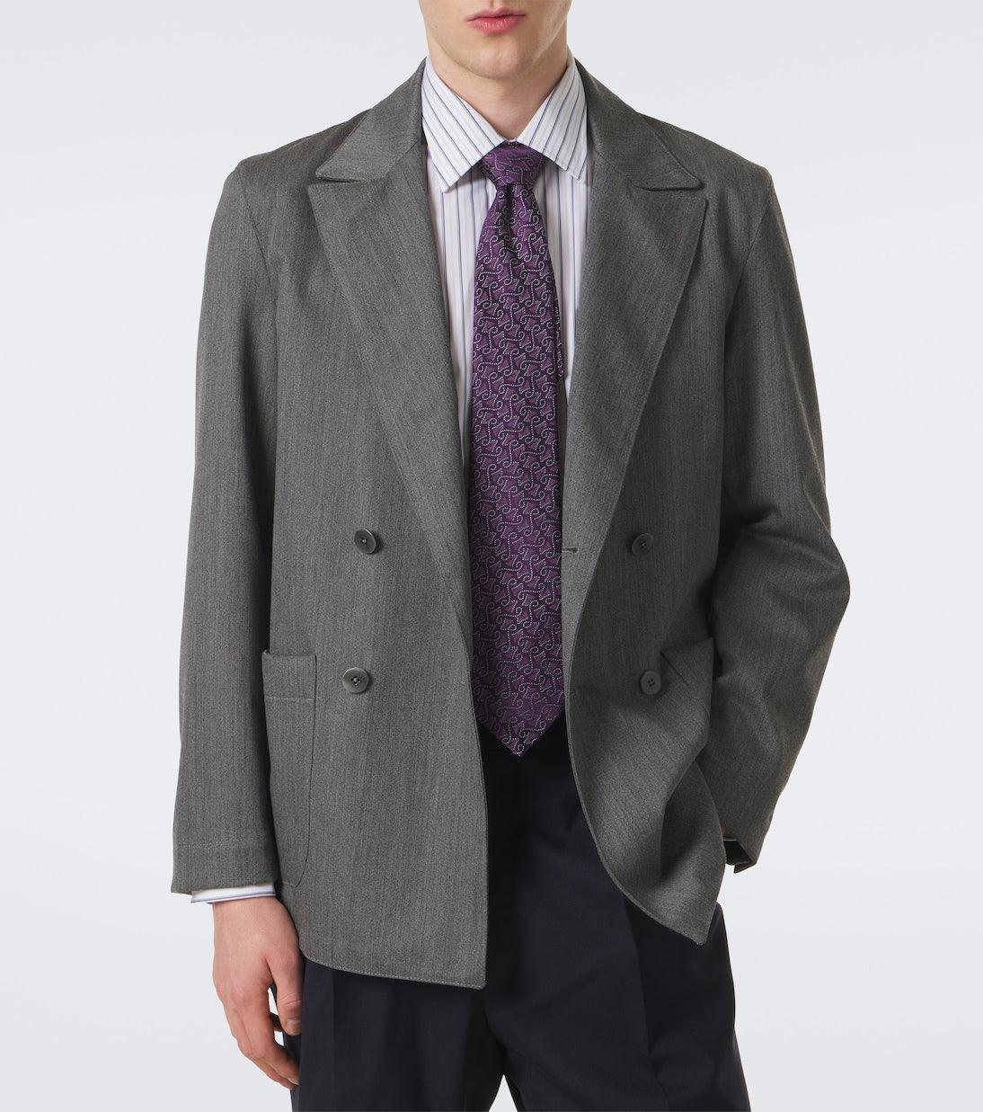 Charvet - Silk jacquard tie