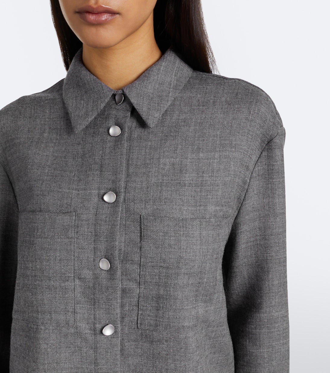 Tove - Efa virgin wool shirt