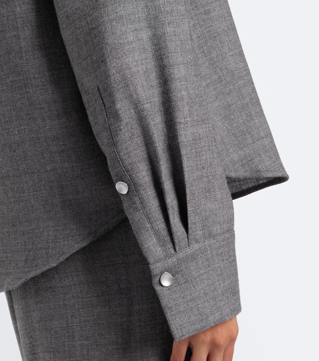 Tove - Efa virgin wool shirt