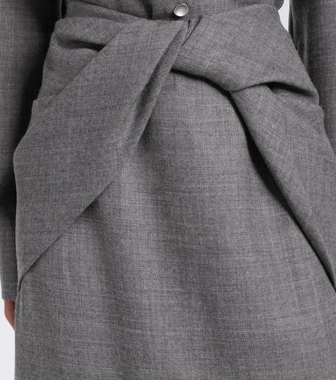 Tove - Hope virgin wool midi skirt