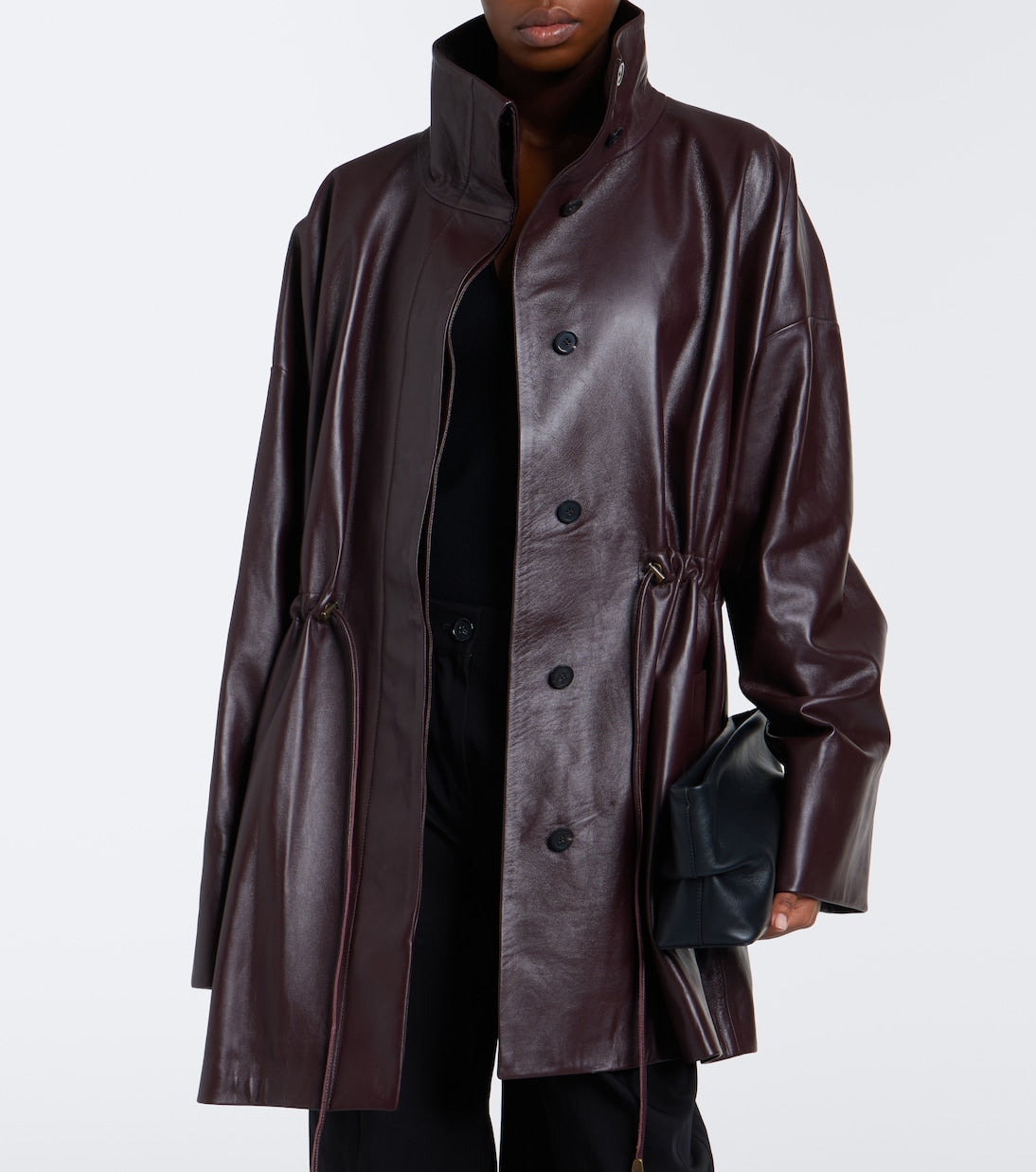 Tove - Erna leather coat