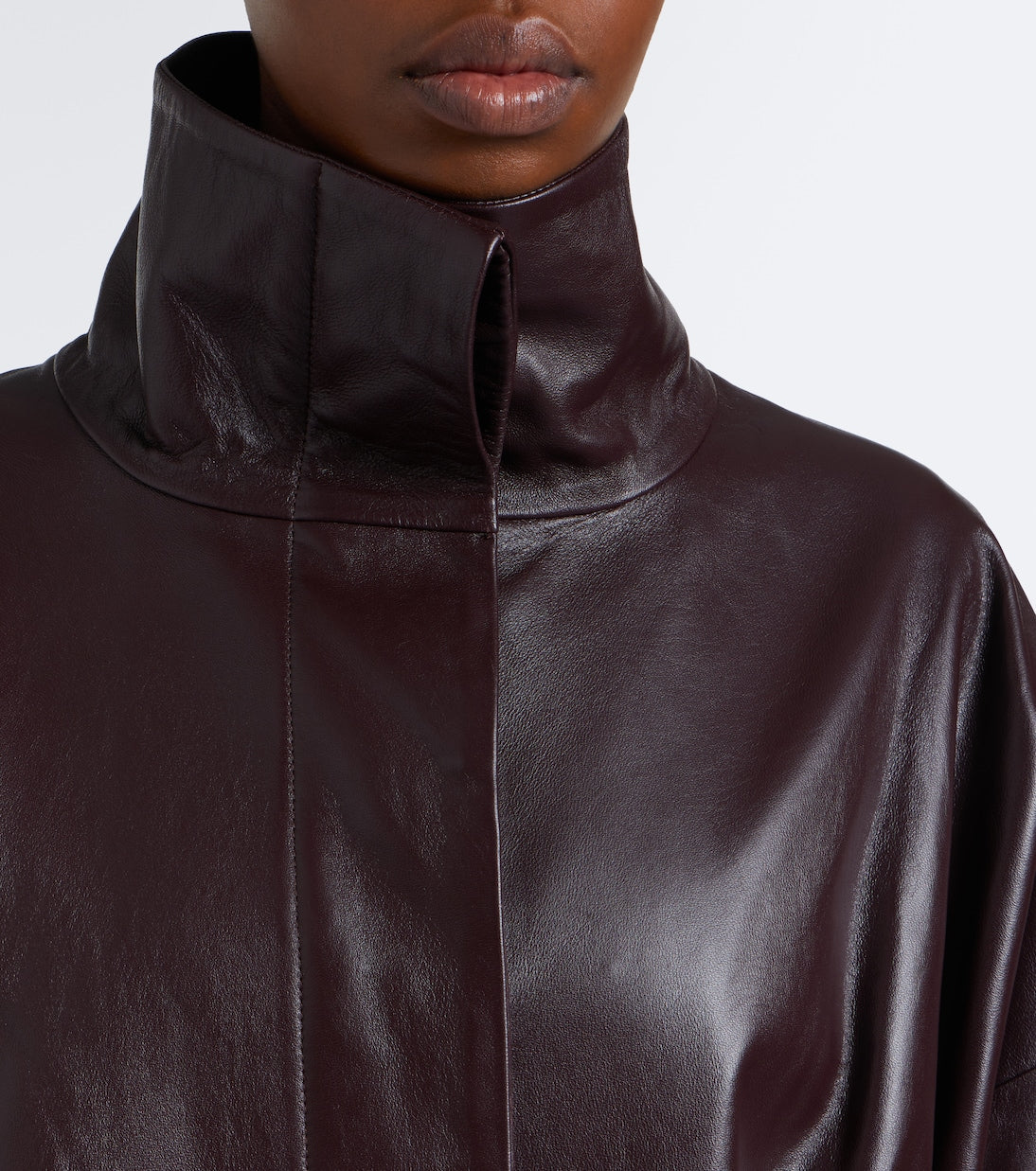 Tove - Erna leather coat