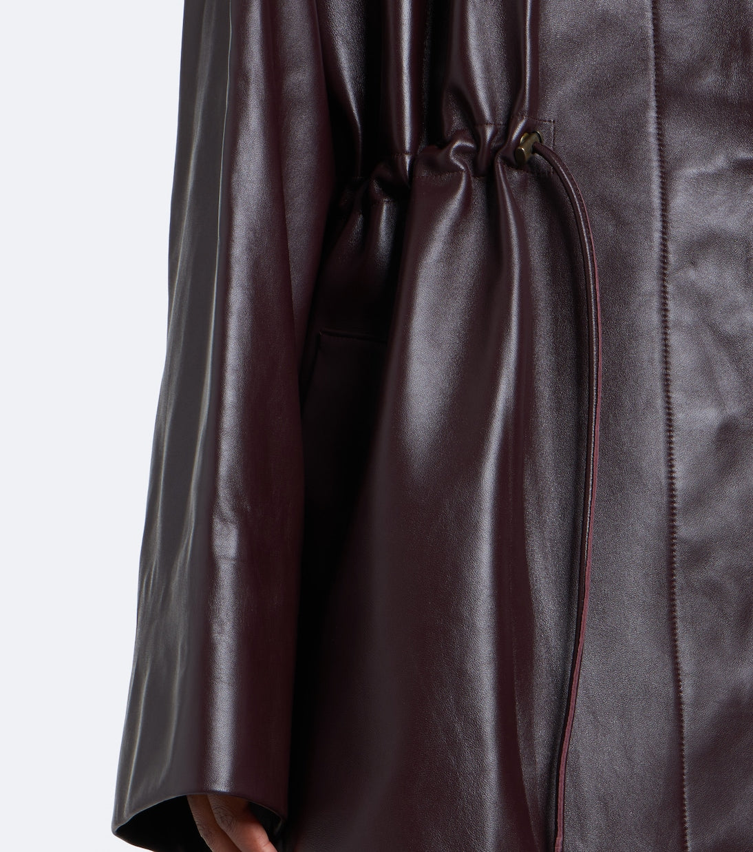 Tove - Erna leather coat
