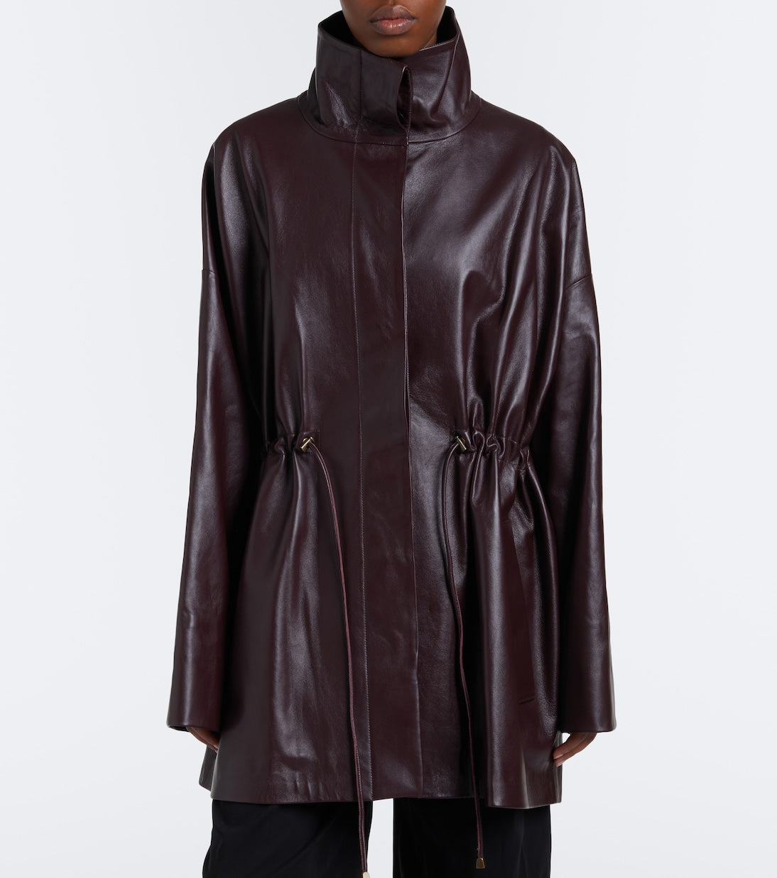 Tove - Erna leather coat