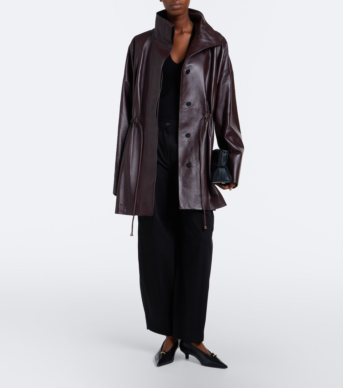 Tove - Erna leather coat