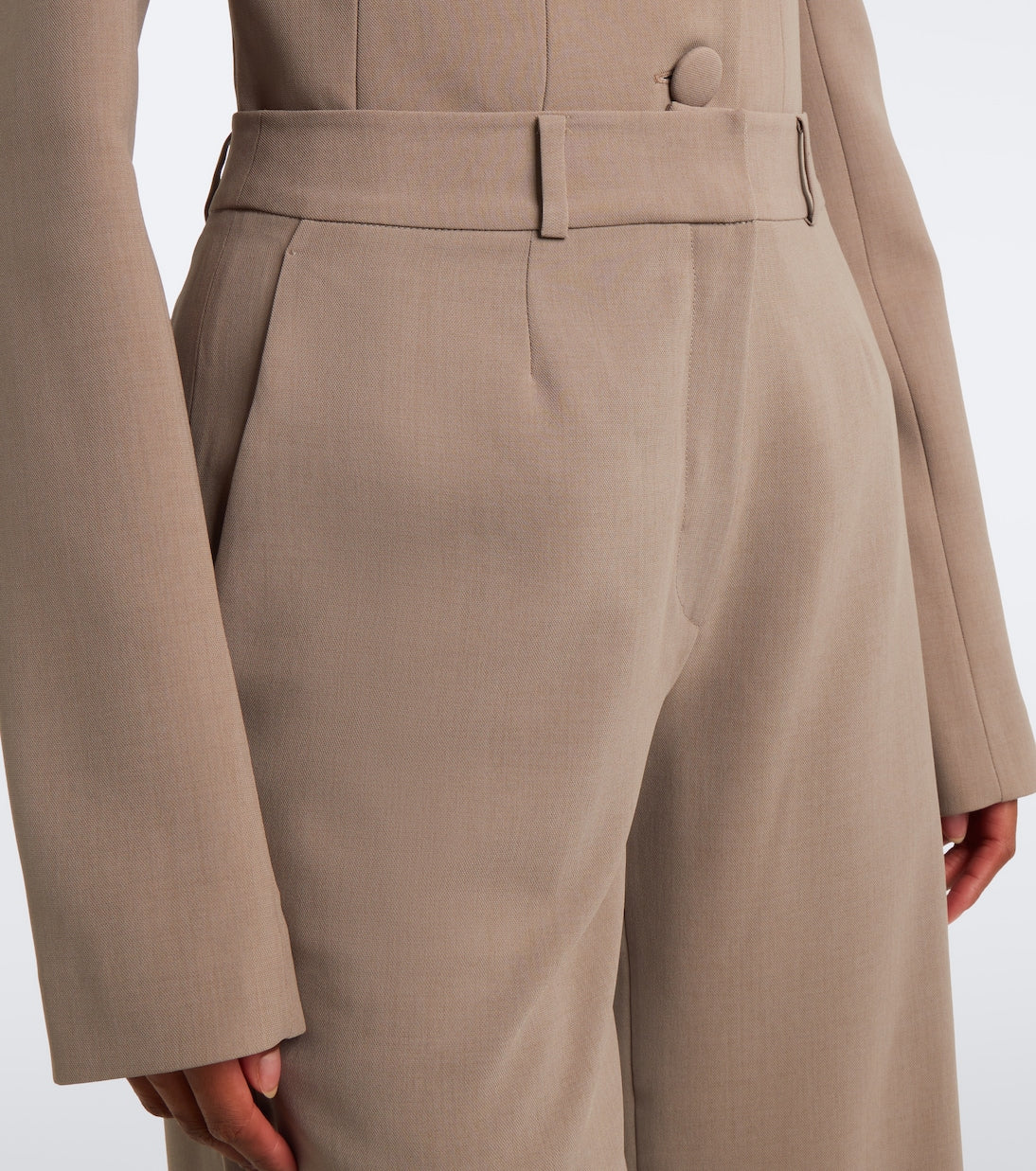 Georges Hobeika - Mid-rise straight pants
