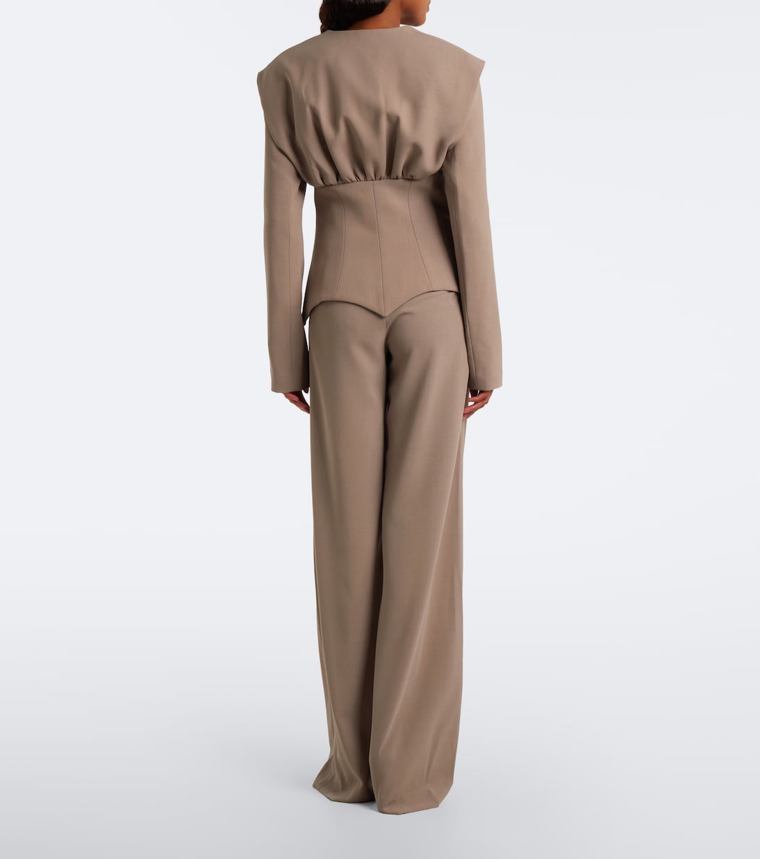 Georges Hobeika - Mid-rise straight pants