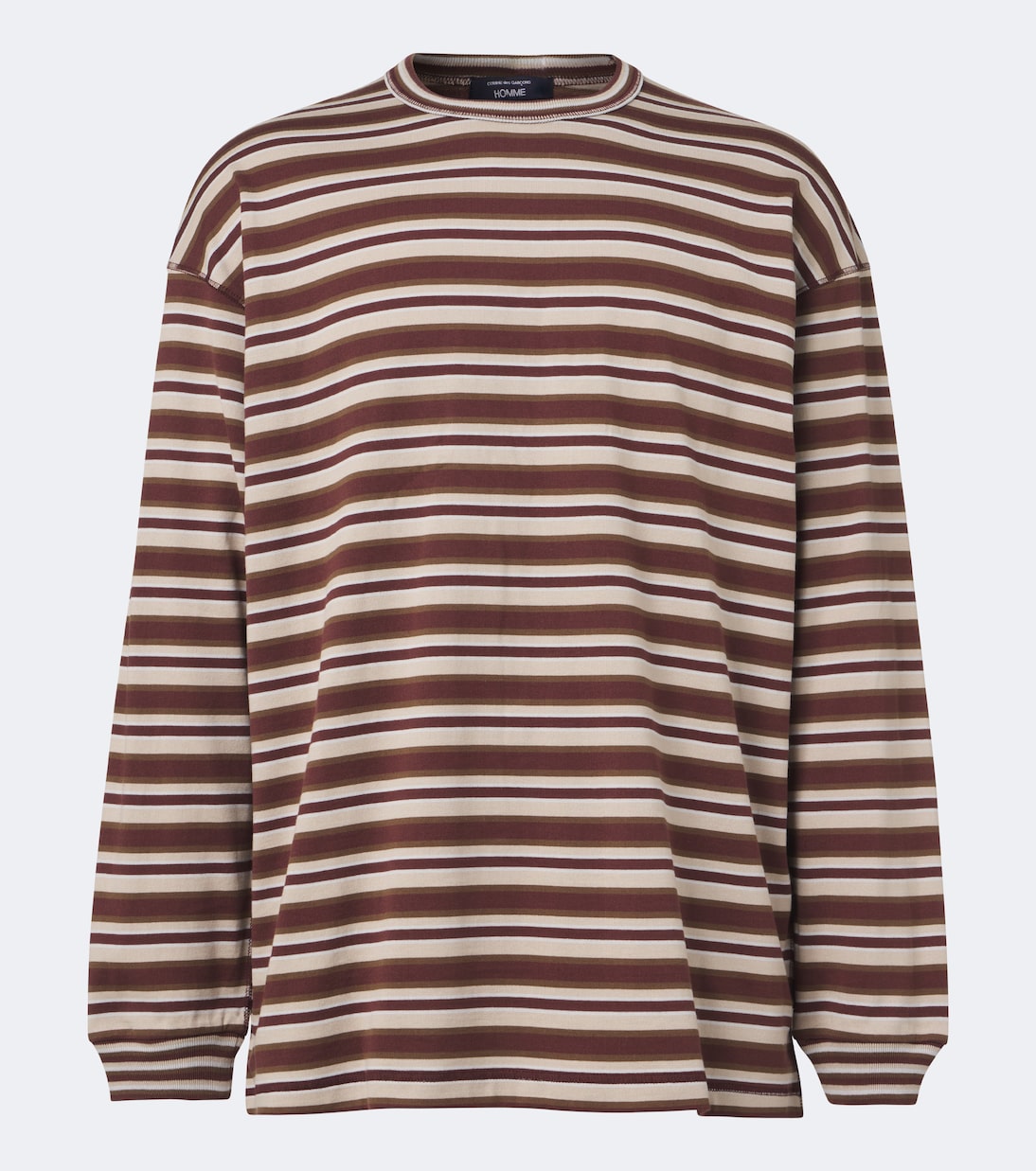 Comme des Garçons Homme - Striped cotton jersey T-shirt