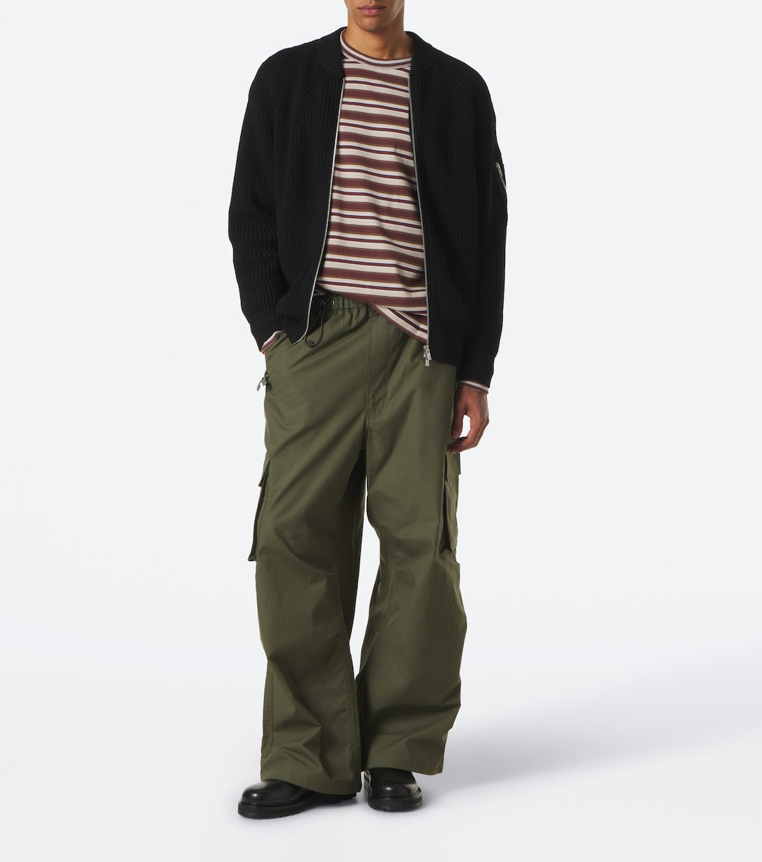 Comme des Garçons Homme - Striped cotton jersey T-shirt