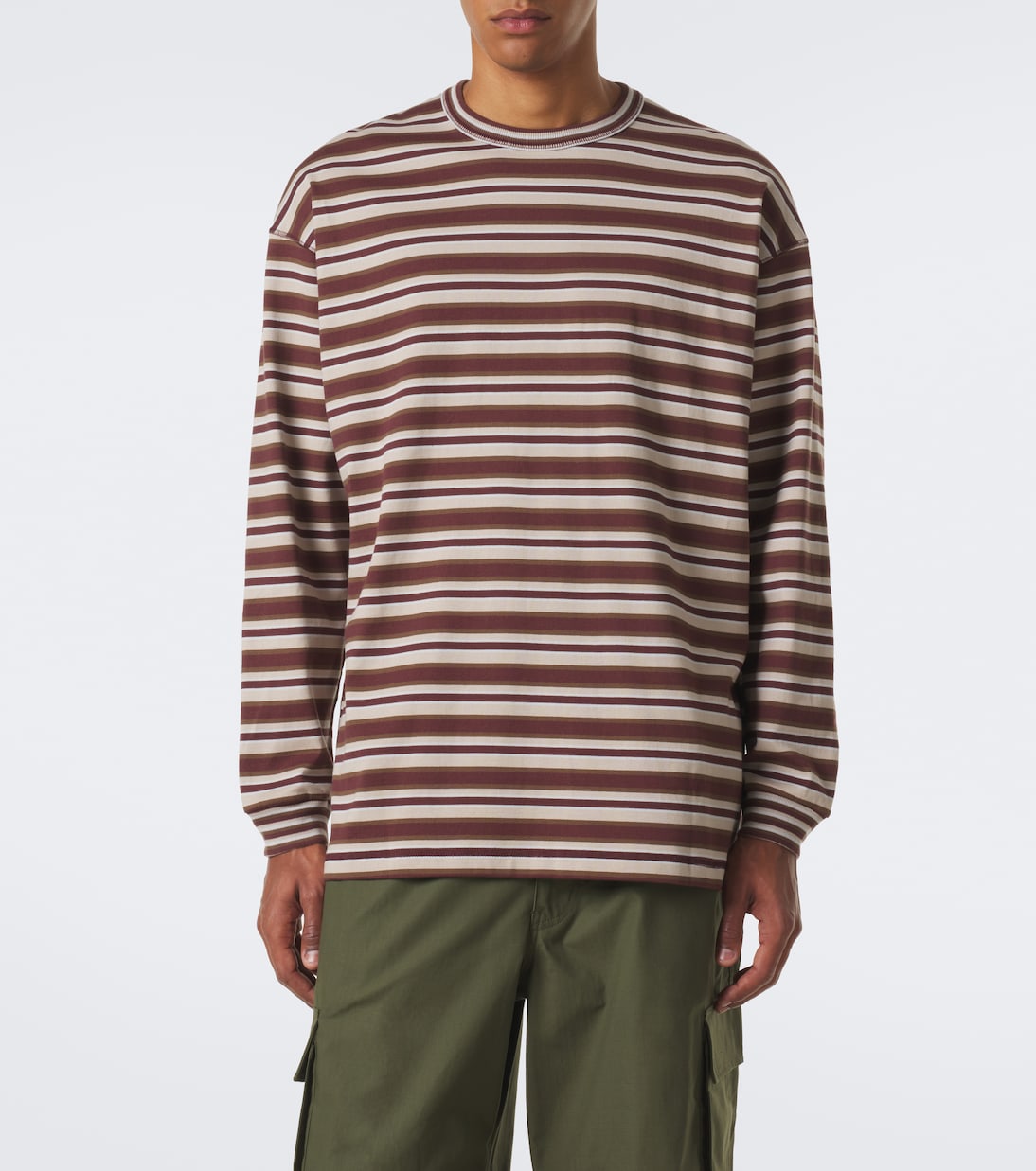 Comme des Garçons Homme - Striped cotton jersey T-shirt