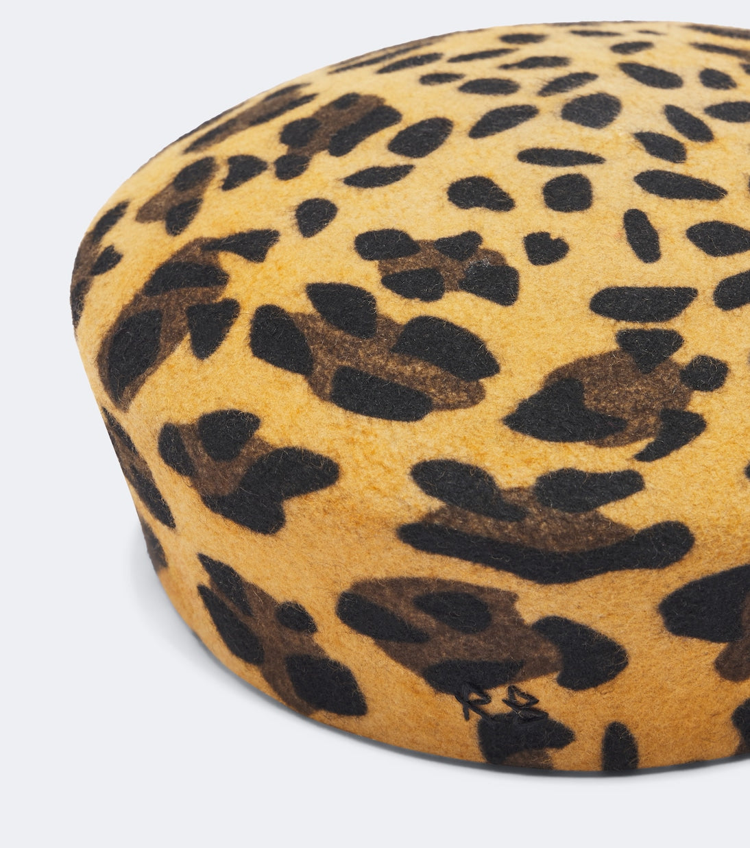 Ruslan Baginskiy - Leopard-print wool felt hat
