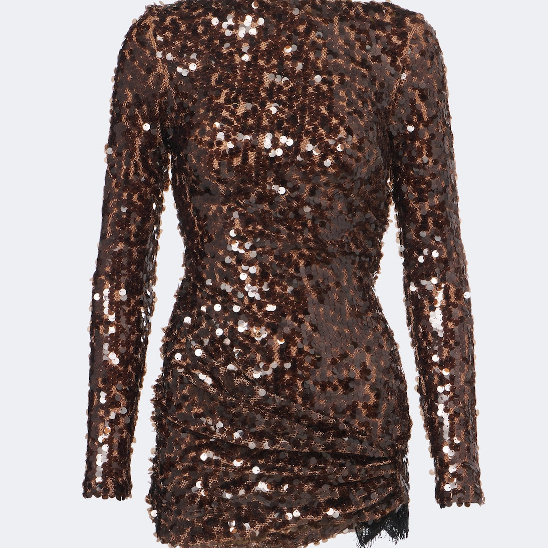 Christopher Esber - Opaline sequined open-back minidress