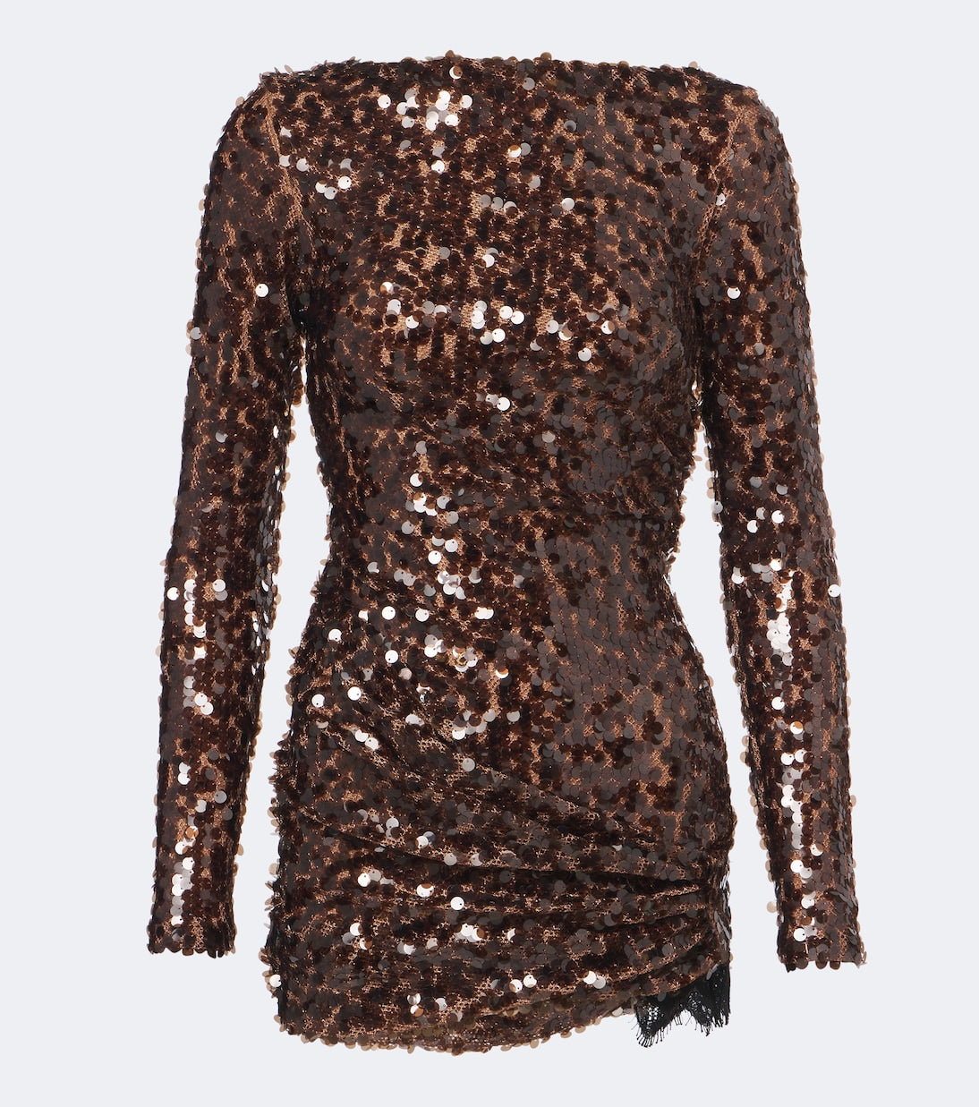 Christopher Esber - Opaline sequined open-back minidress