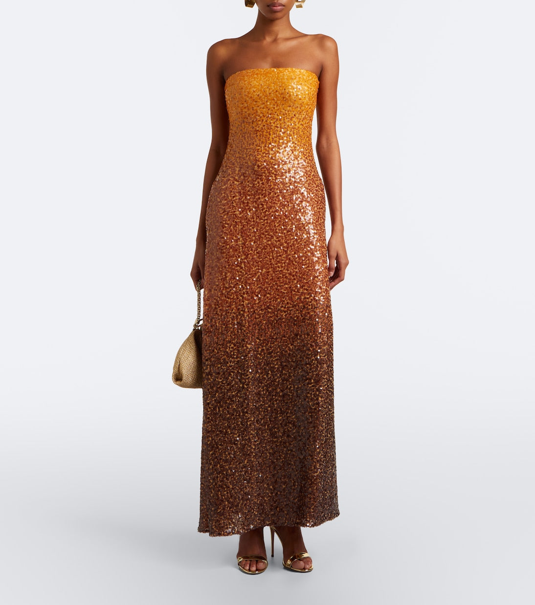 Christopher Esber - Ombré sequined gown